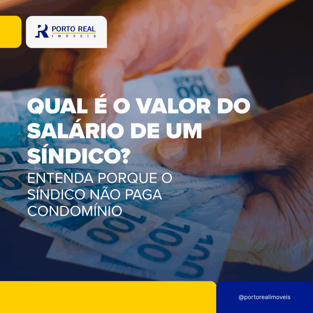 Qual é o valor do salário de um síndico?